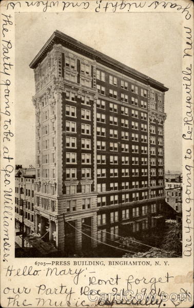 Press Building Binghamton New York