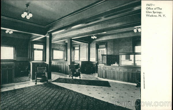 Office of the Glen Springs Watkins Glen New York