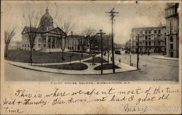 Court House Square Binghamton New York
