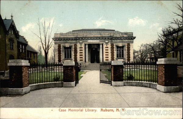 Case Memorial Library Auburn New York