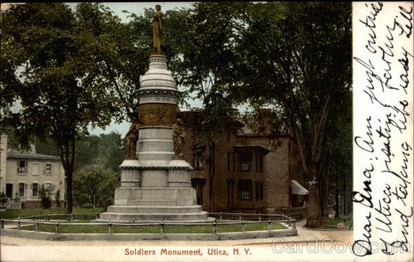 Soldiers Monument Utica New York