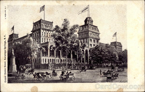 Grand Union Hotel Saratoga Springs New York