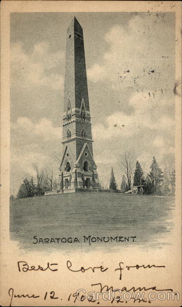 Saratoga Monument New York