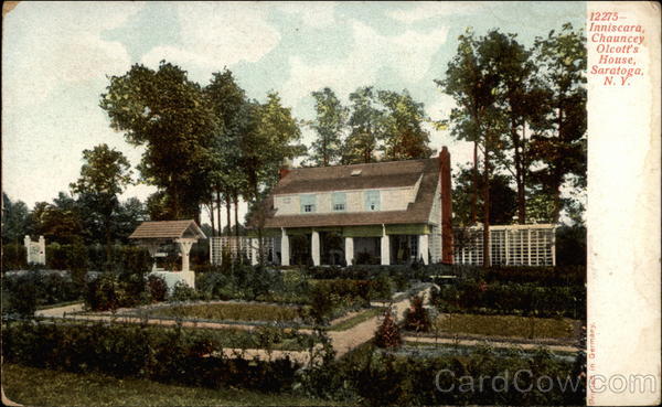 Inniscara, Chauncy Olcott's House Saratoga New York