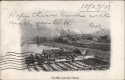 Steel Mills, South Side Postcard