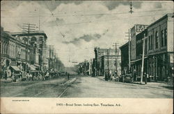 Broad Street, looking East Postcard