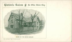 House of the Seven Gables Postcard