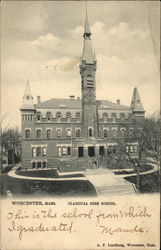 Classical High School Postcard