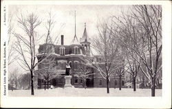 Edward Little High School Auburn, ME Postcard Postcard