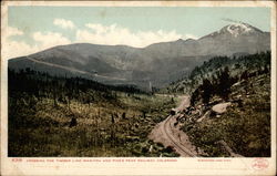 Crossing the Timber Line, Manitou and PIke's Peak Railway Crossing the Timber Line, Manitou and PIke's Peak Railway