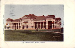 Mineral Palace Pueblo, CO Postcard Postcard
