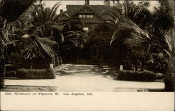 Residence on Figueroa St Postcard