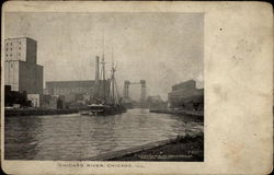 Chicago River Postcard