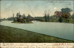 Ross Lake Long Branch, NJ Postcard Postcard