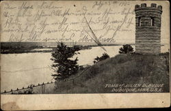 Tomb of Julien DuBuque Postcard