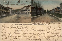 Main Street, Griffin Corners Fleischmanns, NY Postcard Postcard
