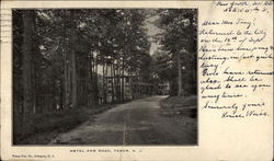Hotel and Road Postcard