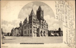 Court House San Bernardino, CA Postcard Postcard