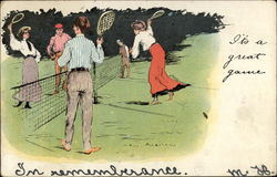 It's a great game Postcard