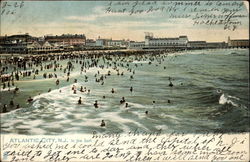 In the Surf Postcard