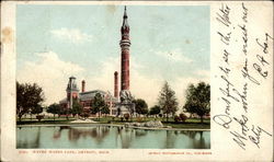 Water Works Park Detroit, MI Postcard Postcard