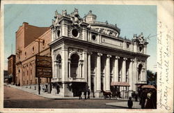 Willis Wood Theatre Postcard