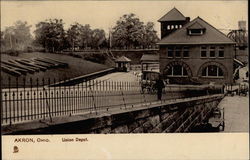 Union Depot Postcard
