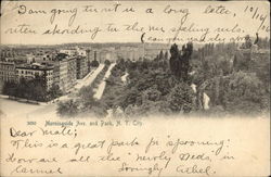 Morningside Ave. and Park Postcard