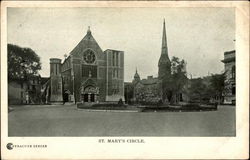 St. Mary's Circle Syracuse, NY Postcard Postcard