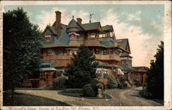 Wolfordts Roost. Home of Ex-Gov. Hill Albany, NY Postcard Postcard