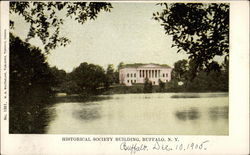 Historical Society Building Buffalo, NY Postcard Postcard