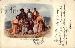 Chief Sevaro and Family Postcard