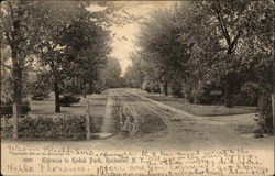 Entrance to Kodak Park Rochester, NY Postcard Postcard