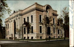 Carnegie Library Syracuse, NY Postcard Postcard