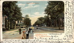 View on Union Avenue Postcard