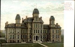Hall of Languages, Syracuse University Postcard