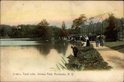 Trout Lake, Seneca Park Postcard