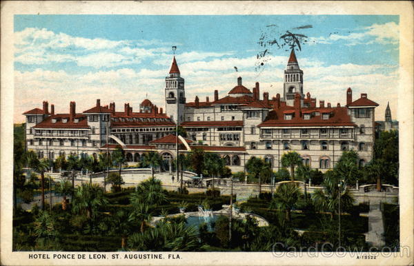 Hotel Ponce de Leon St. Augustine Florida