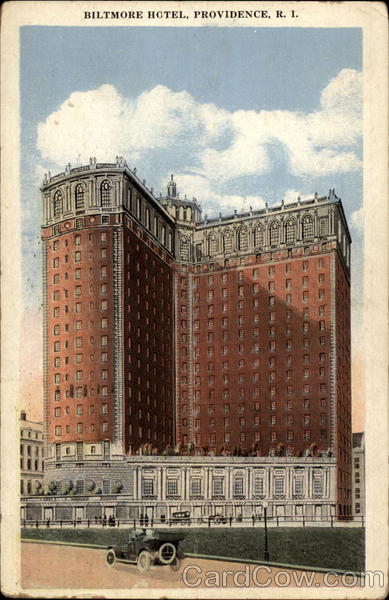 Biltmore Hotel Providence Rhode Island
