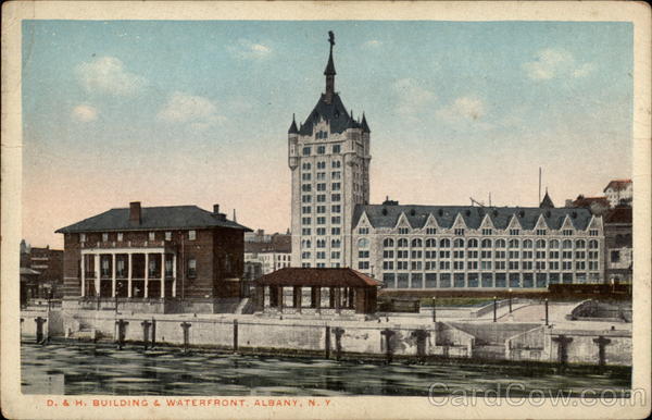 D. & H. Building & Waterfront Albany New York