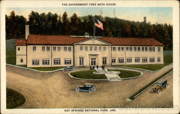 The Government Free Bath House Hot Springs Arkansas