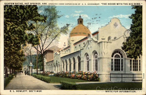 Quapaw Baths Hot Springs Arkansas