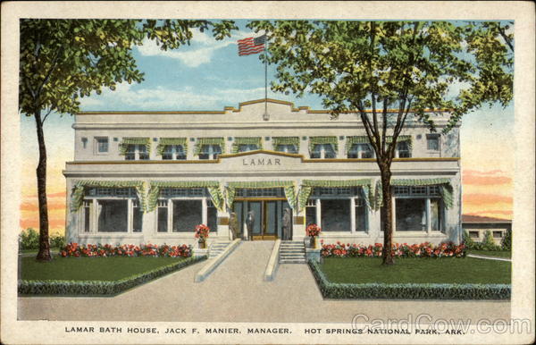 Lamar Bath House Hot Springs Arkansas