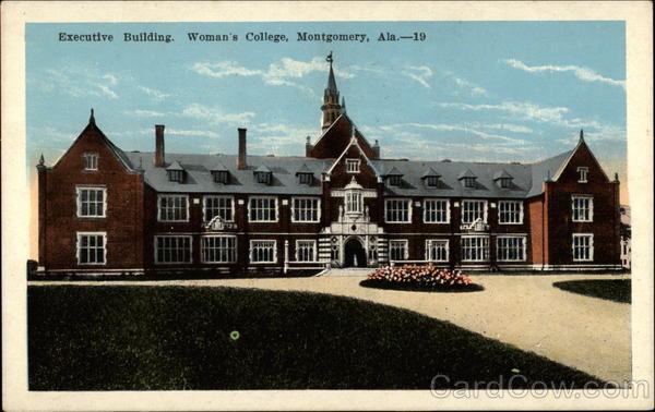 Executive Building, Woman's College Montgomery Alabama
