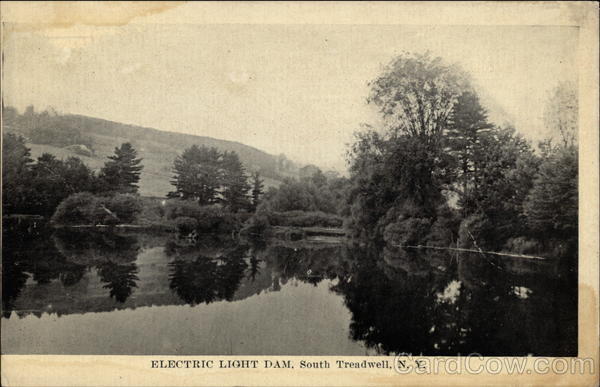 Electric Light Dam Treadwell New York