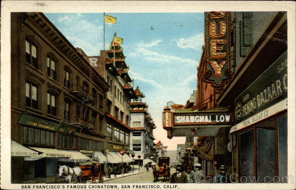 San Francisco's Famous Chinatown California