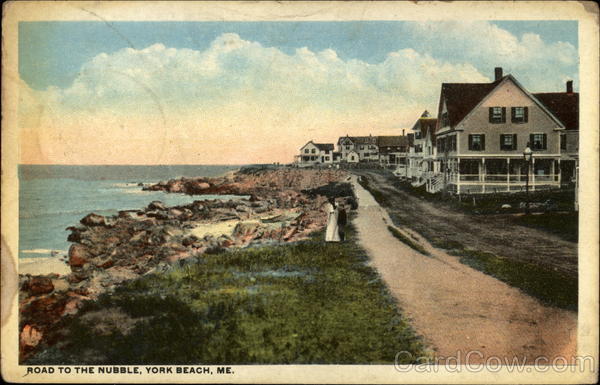 Road to the Nubble York Beach Maine