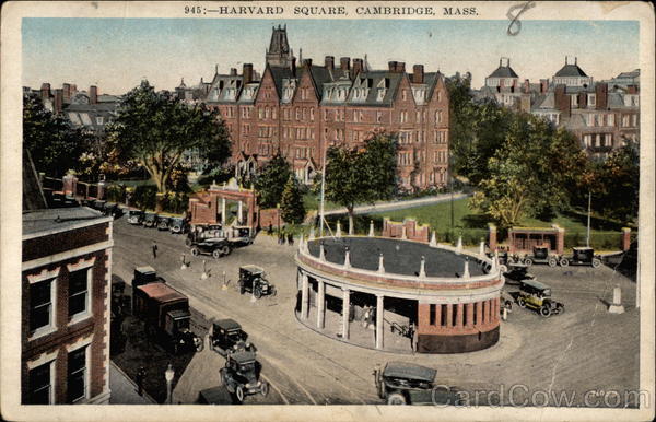 Harvard Square Cambridge Massachusetts