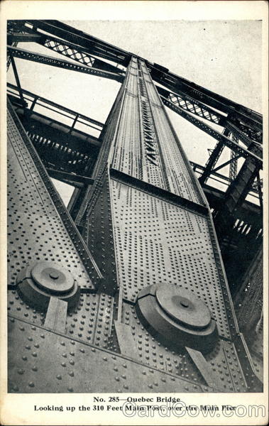 No. 285 - Quebec Bridge Montreal Canada Misc. Canada