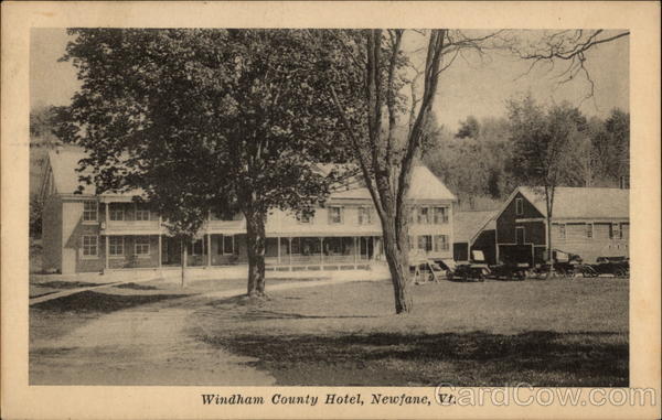 Windham County Hotel Newfane Vermont